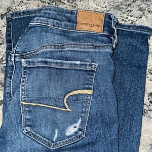 American eagle ripped jeans